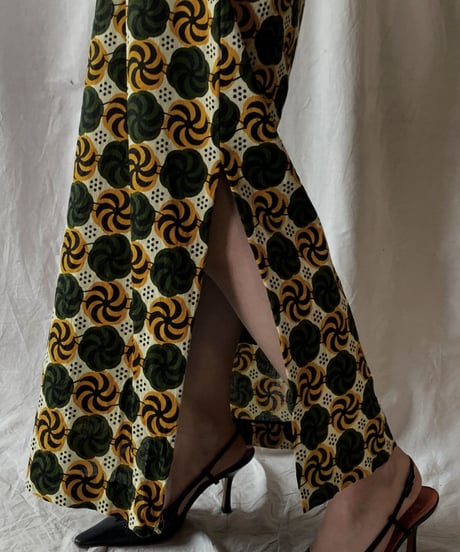 【USED】 African Batik One-piece②/210428-004