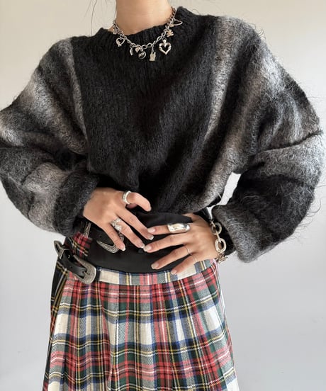 【USED】 Design Knit Top /250102-021