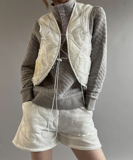 【RE;CIRCLE】 RE Liner Code Vest White / LINER-09