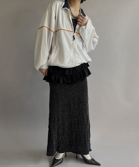 【USED】 Lame Camisole Long One-Piece/ 240224-038
