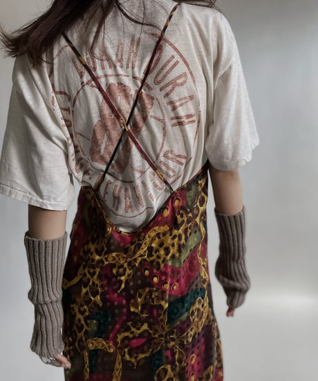 【USED】 Poly Camisole One-piece ⑧ / 220409-025