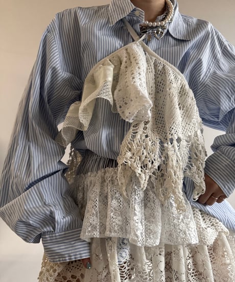 【RE;CIRCLE】 Re Crochet Maki Skirt/ 250515-002