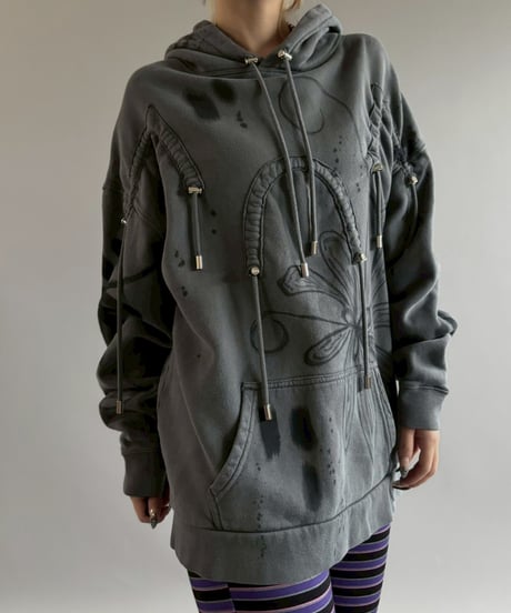 【USED】 Dead Stock COLINA STRADA Drawstring Design Hoodie /251101-011