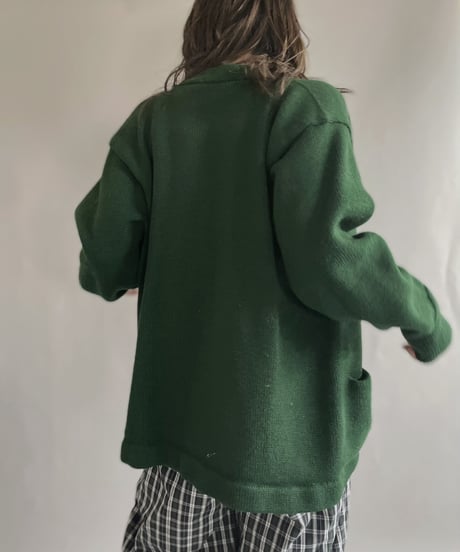 【USED】  Lettered Cardigan / 221105-008