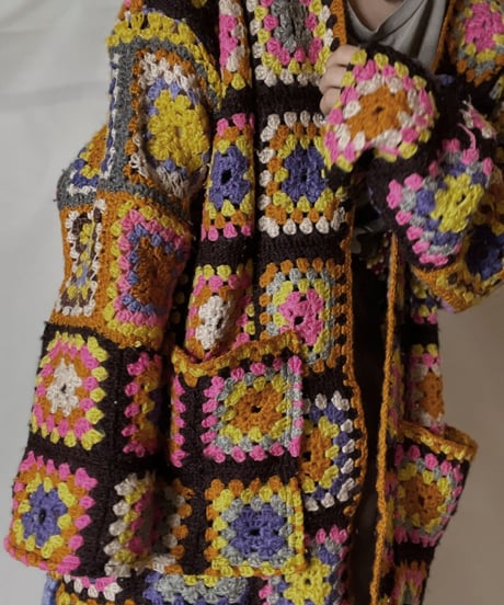 【RE;CIRCLE】 RE Granny Knit L/S Cardigan①/210917-013