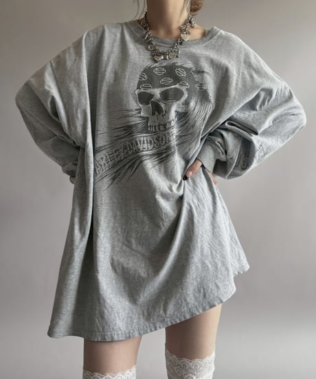 【USED】 10's HARLEY-DAVIDSON L/S Tee / 260418-043