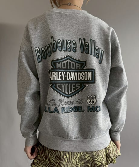 【USED】 Made in USA HARLEY DAVIDSON Sweat / 251206-015