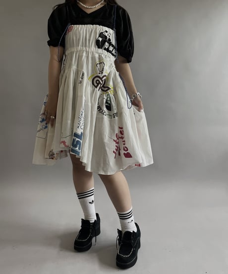 【RE;CIRCLE】RE Eco-Friendly Bag Code Camisole Middle One-piece / 240516-029