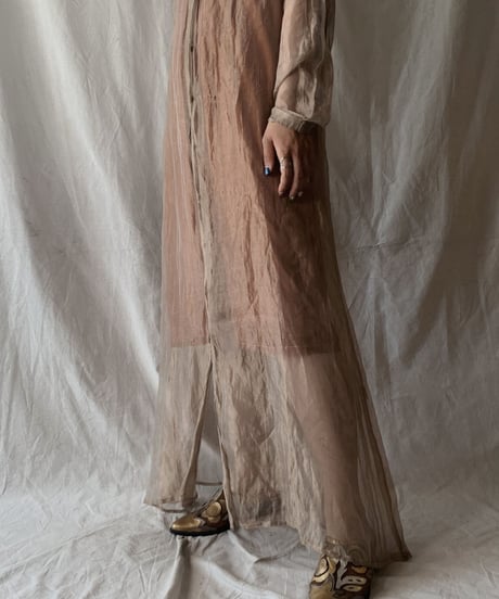 【USED】  USA See-through Gown/210506-032