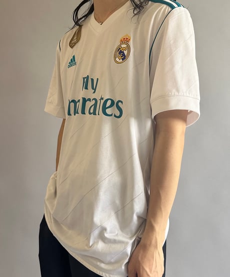 【USED 】adidas REAL MADRID Soccer Shirt /240603-039