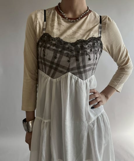 【USED】 Cop.Copine Design Camisole Top /251014-024