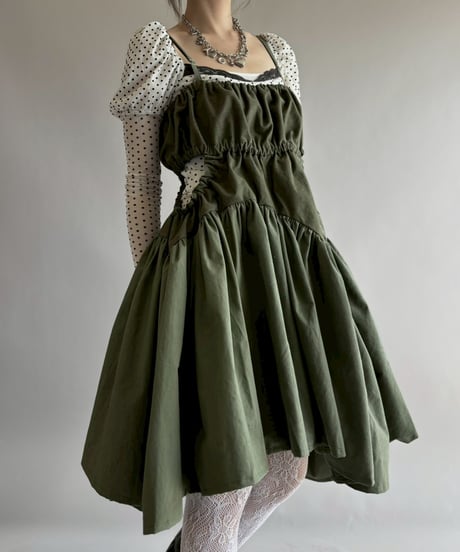 【RE;CIRCLE】 RE ARMY Gather Middle One-piece / 260326-001