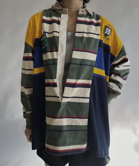 【RE;CIRCLE】 RE Rugger Skipper Shirt /240113-033