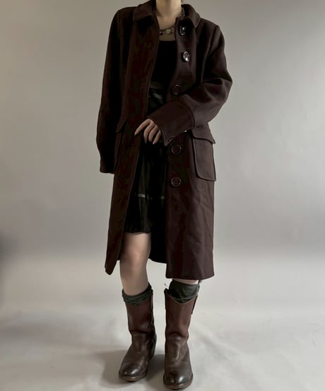 【USED】 Cop.Copine Balloon Hem Design One-Piece /260221-009