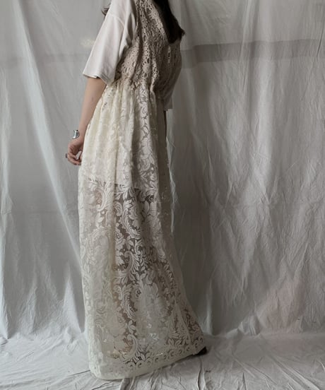 【RE;CIRCLE】 RE Crochet N/S One-piece①/210630-018