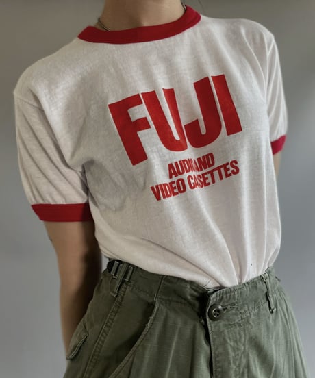 【USED】 Made in USA  Fuji S/S Ringer T-Shirts / 230805-007