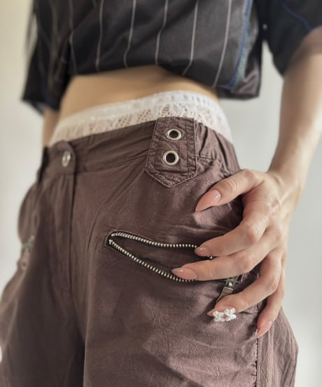 【USED】 Zip Design Pants / 250607-005