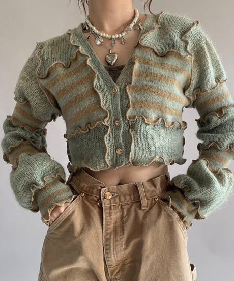 【RE;CIRCLE】 RE Mellow Knit Cardigan /  241121-001