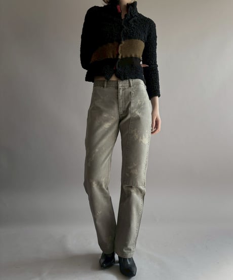 【USED】 291295=HOMME Wrinkled Design Jacket / 260228-007