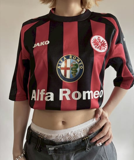 【USED】 14~15's Eintracht Frankfurt  Soccer Shirt / 250607-014