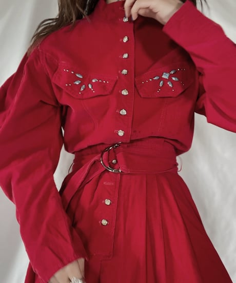 【USED】H BAR C Corduroy Dress / 220107-001