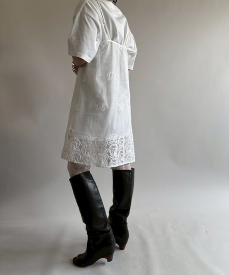 【RE;CIRCLE】 RE Lace Camisole One-Piece / 250612-011