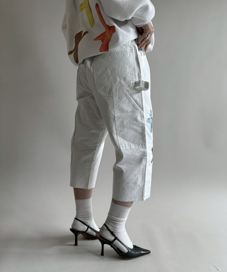 【USED】 END IS NEAR Dickies Painter Pants Cut Off  / 250329-003