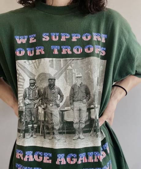 【USED】  Band T-shirt RAGE AGAINST THE MACHINE /230703-014