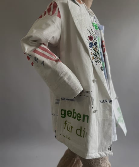 【RE;CIRCLE】RE Eco-Fri0endly Bag Double Jacket / 240418-019