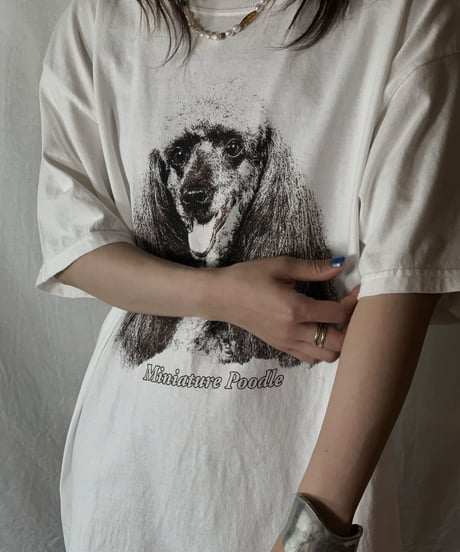 【USED】S/S T-shirt DOG⑦/210604-017
