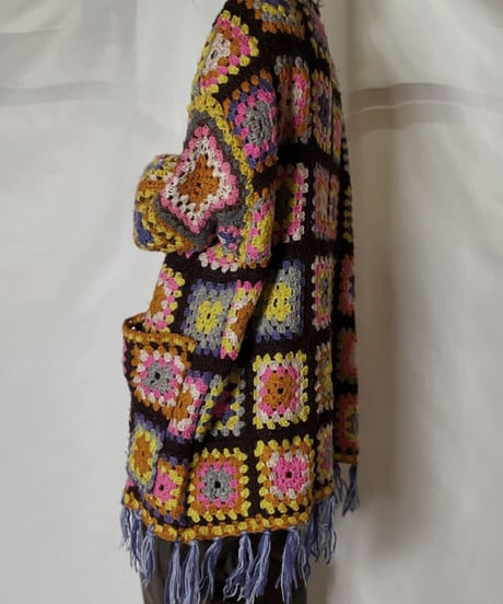 【RE;CIRCLE】 RE Granny Knit L/S Cardigan①/210917-013