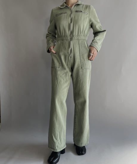 【USED】  Cotton Jumpsuit / 221112-017
