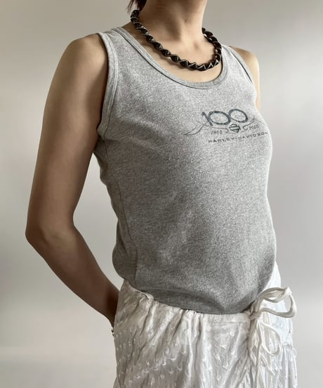 【USED】 Made in USA Harley Davidson Tank Top /250419-002