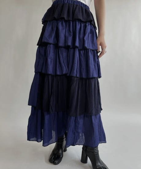 【RE;CIRCLE】 RE Indian Cotton Skirt / 220503-005
