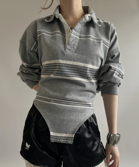 【RE;CIRCLE】 RE Leotard Rugger Shirt/ 260430-010