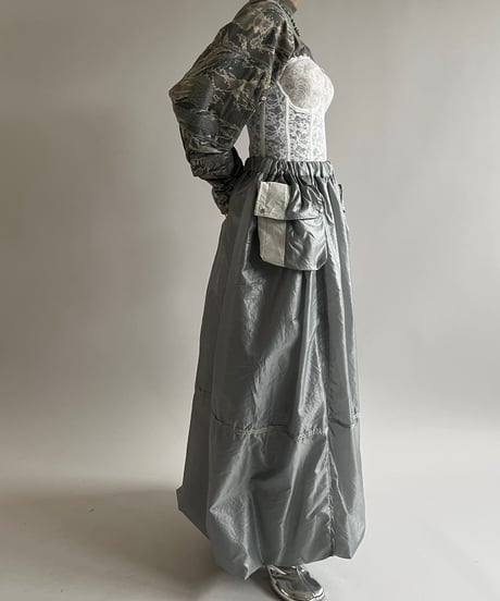 【RE;CIRCLE】 Re Parachute Skirt Long / 250306-002