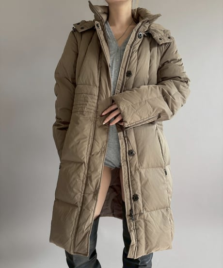 【USED】 Double Zip up Down Coat / 260131-006