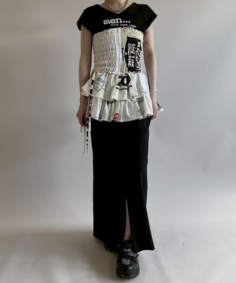 【RE;CIRCLE】 Re Eco Bag Maki Skirt /  250626-011