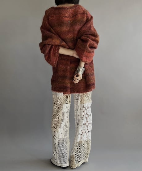 【USED】 Mohair Knit Top /240127-007