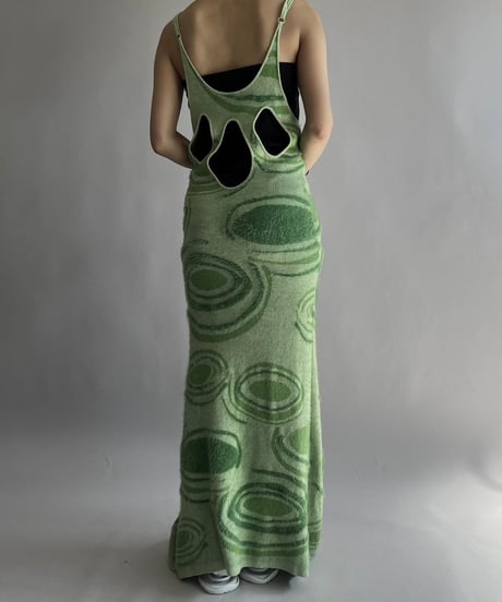 【USED】 House of Sunny Patterned  Camisole Long One-Piece/241019-005