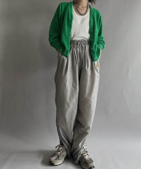 【USED】  Haymaker Lacoste Acrylic Knit Cardigan / 221008-023