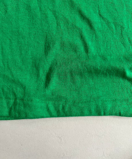 【USED】70~80's Flock Print T-Shirt /240824-049