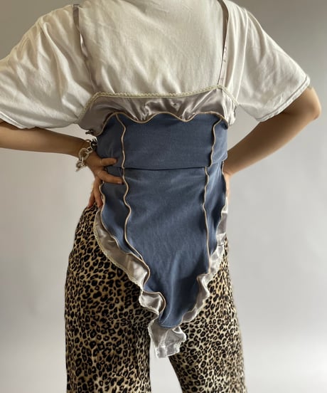【RE;CIRCLE】 Re Mellow Leotard Camisole Top /  240725-003