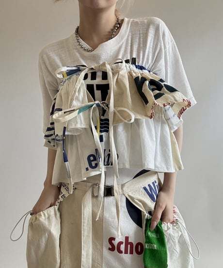 【RE;CIRCLE】 Re Eco Bag Maki Skirt /  250626-016