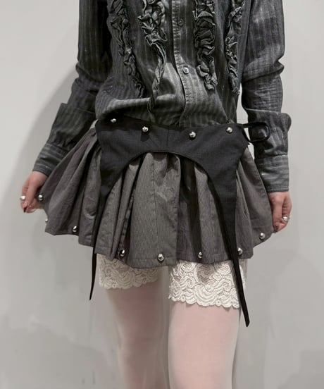【RE;CIRCLE】 RE Suit Skirt/ 260219-019