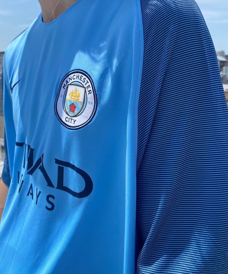 【USED】   Manchester City 2016's Home Game Shirts / 2300515-020
