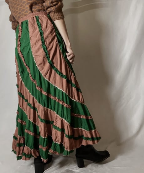 【USED】 Long Skirt/211110-039