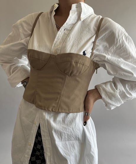 【RE;CIRCLE】 Re Corset Trench /  240926-002