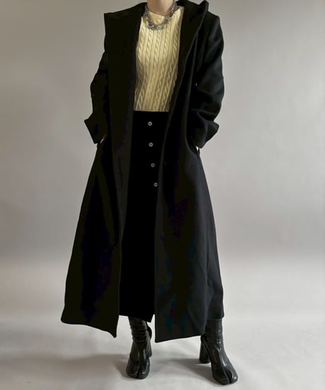【USED】 Wool Long Coat / 260221-014