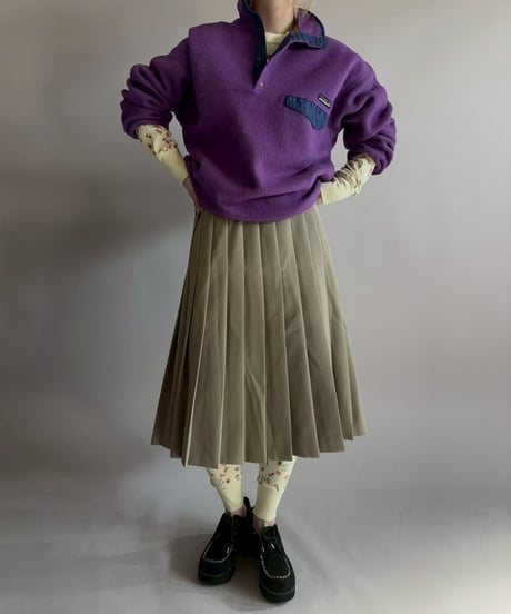【USED】 modissa pleats Skirt / 260214-009